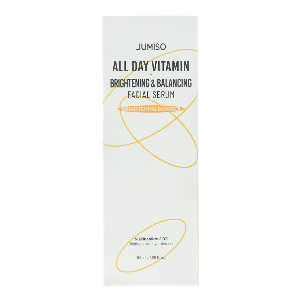 Jumiso All Day Vitamin Brightening & Balancing Facial Serum 50ml - Box