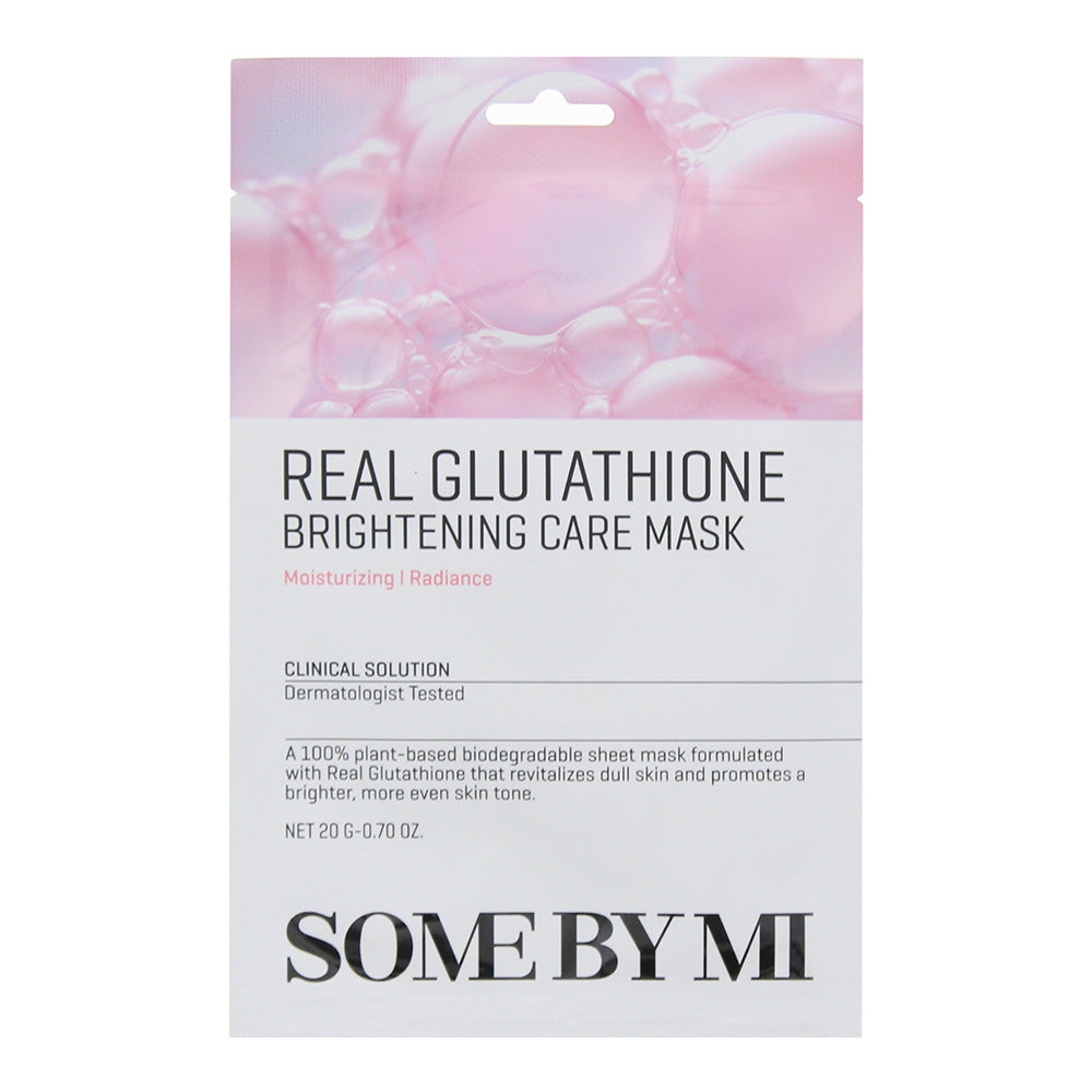 Some By Mi Real Glutathione Brightening Care Mask Sheet 1 x 20g