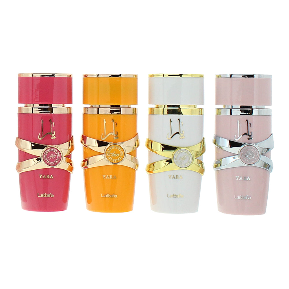 Lattafa My Yara Collection 4 Piece Gift Set: 4 x 25ml Eau de Parfum - Product