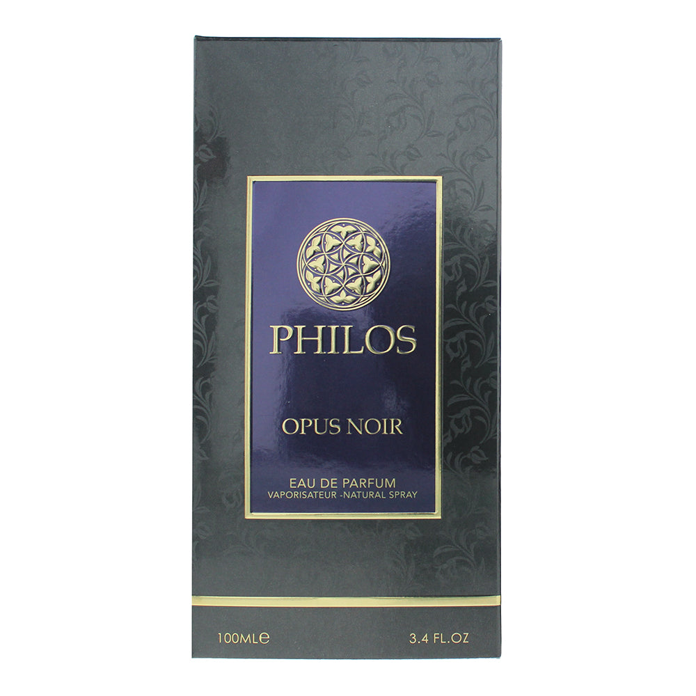 Maison Alhambra Philos Opus Noir Eau de Parfum 100ml - Box