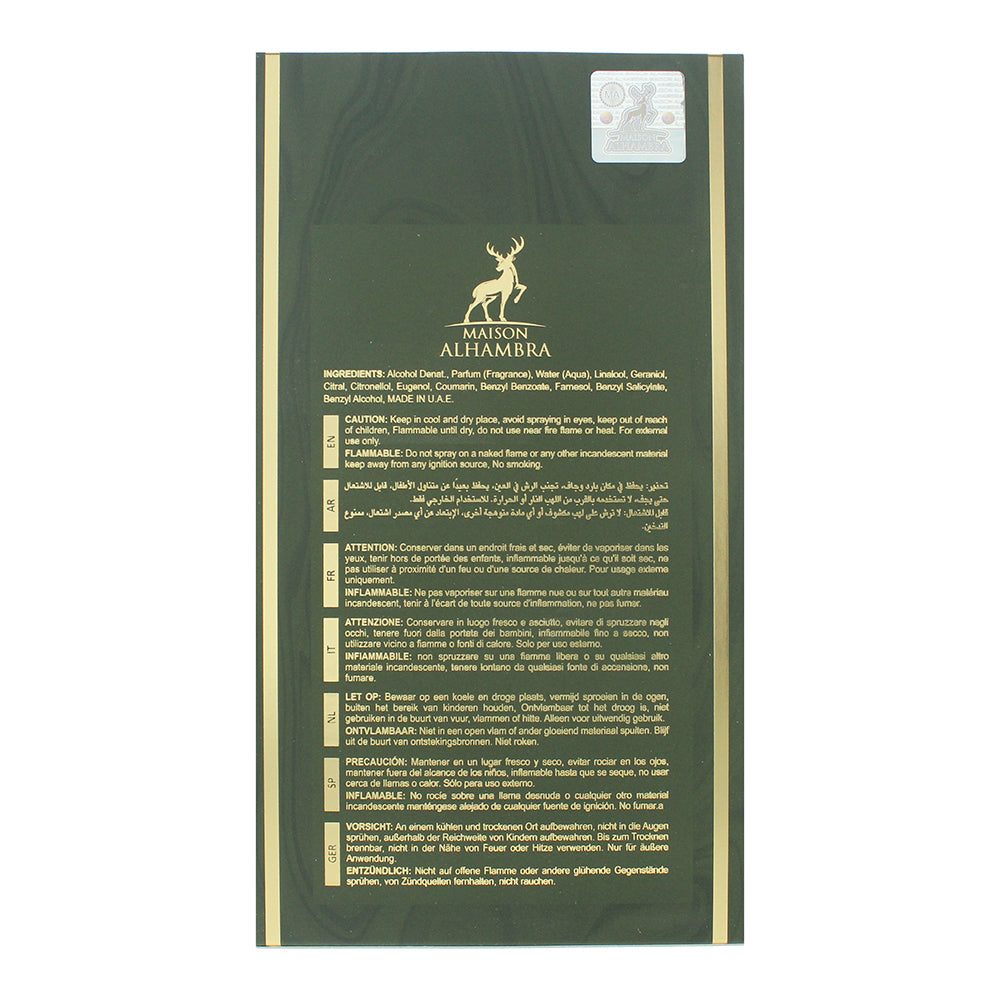 Maison Alhambra Sceptre Amazonite Eau de Parfum 100ml