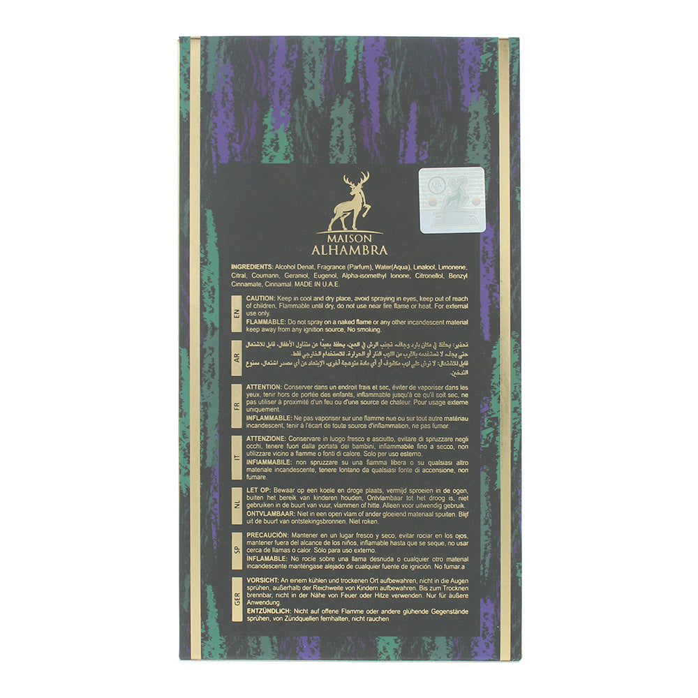 Maison Alhambra Sceptre Malachite Eau de Parfum 100ml