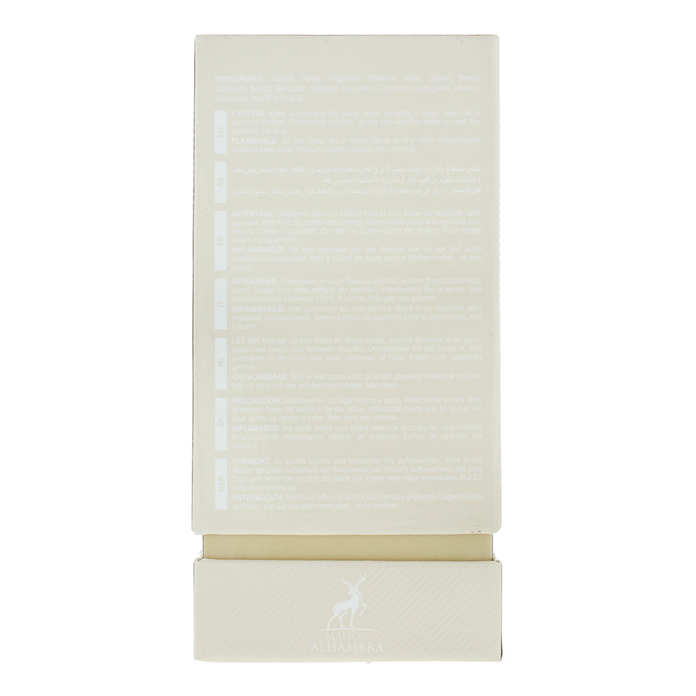 Maison Alhambra Sensual Vanilla Eau de Parfum 80ml