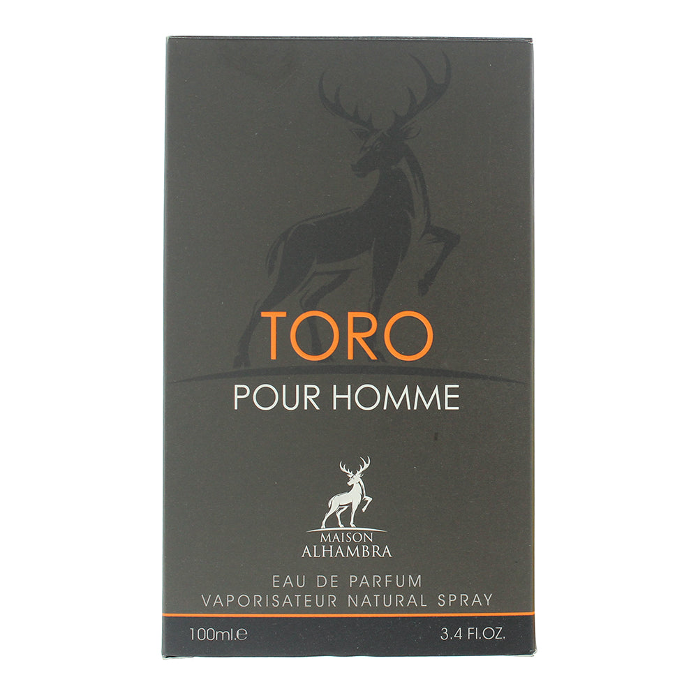 Maison Alhambra Toro Pour Homme Eau de Parfum 100ml - Box
