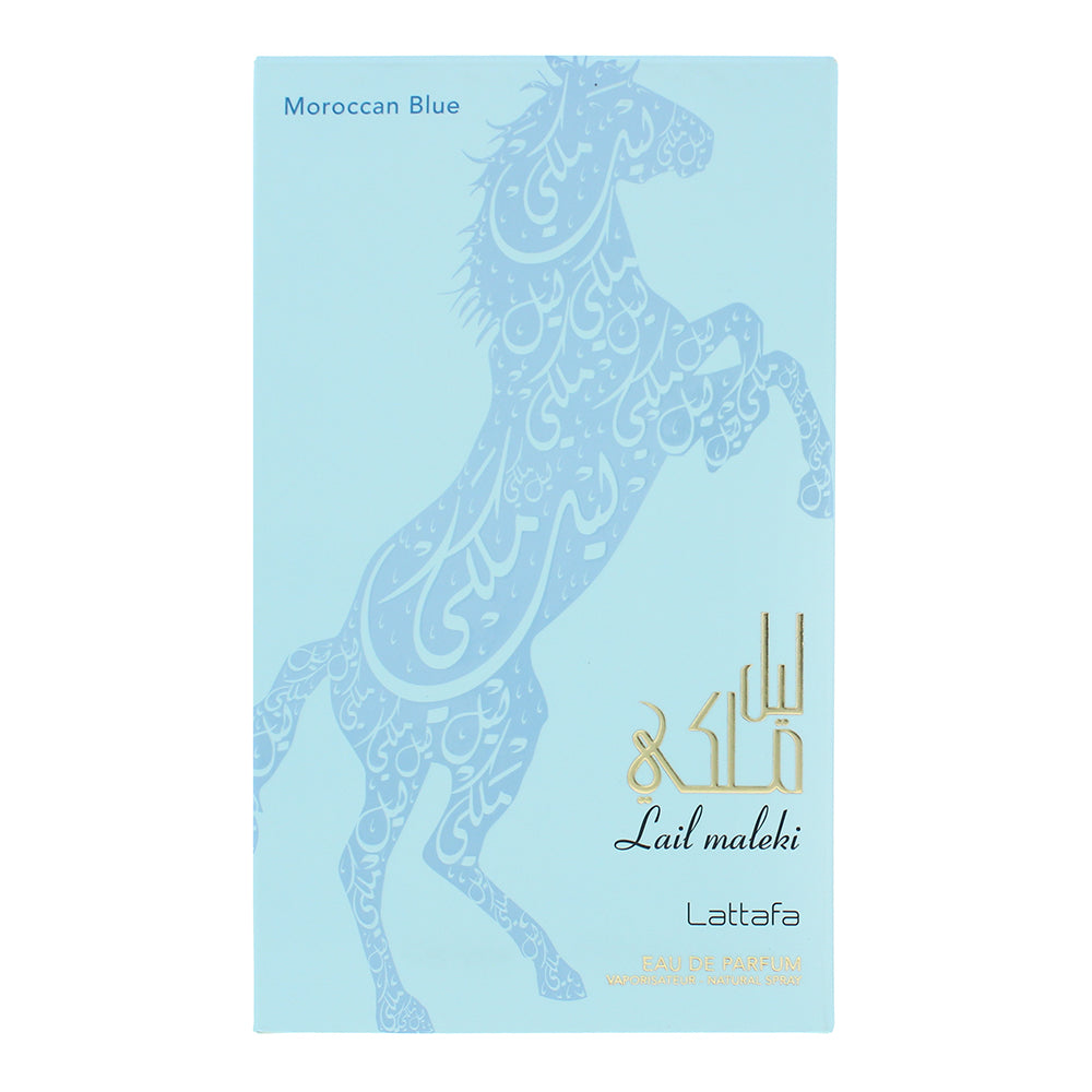 Lattafa Lail Maleki Morrocan Blue Eau de Parfum 100ml - Box