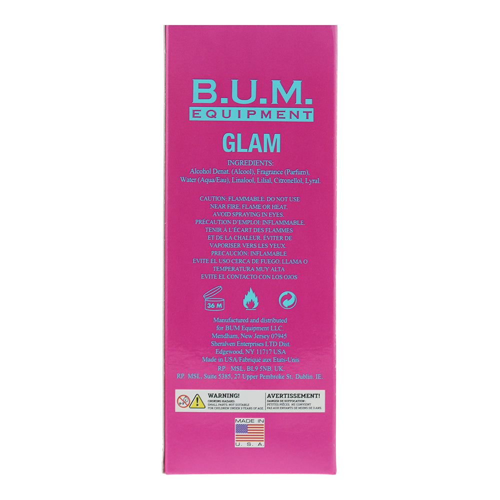 BUM Equipment Glam Wrap Bracelet Eau de Toilette 100ml - Ingredients