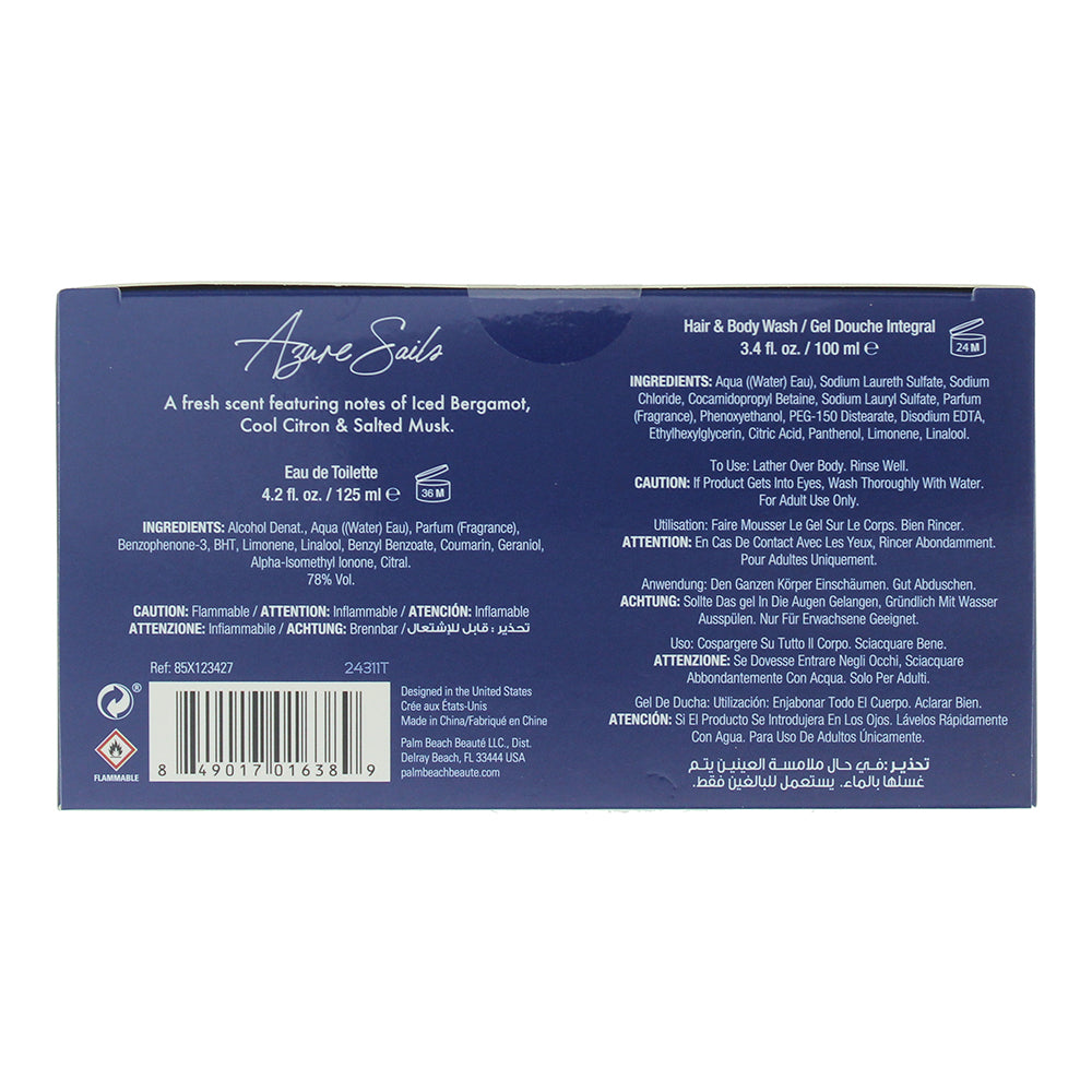 Caribbean Joe Island Supply Sails Photobox 2 Piece Gift Set: EDT 125ml - HBW 100