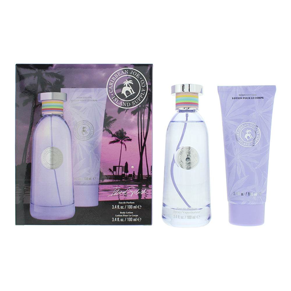 Caribbean Joe Island Supply Splash Photobox 2 Piece Gift Set: Eau de Parfum 100m