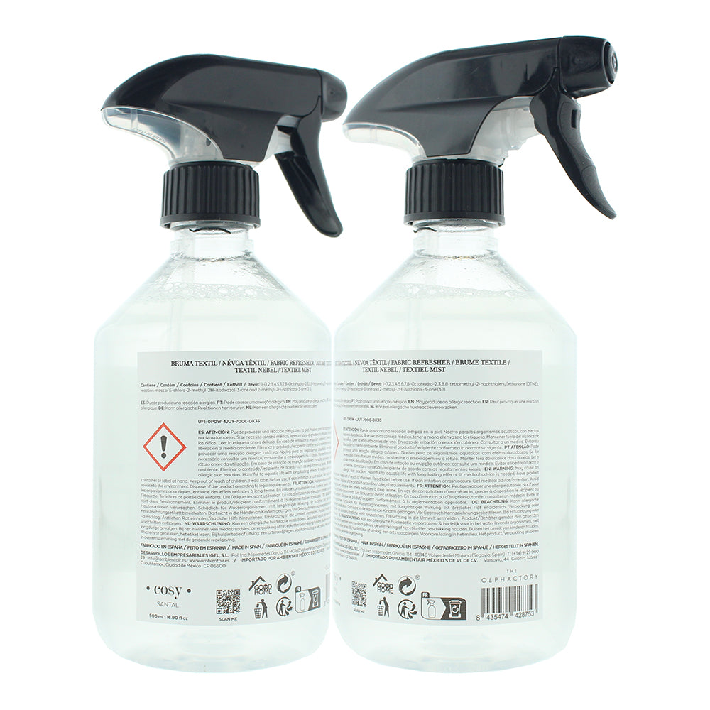 The Olphactory Cosy Santal Laundry Spray 500ml