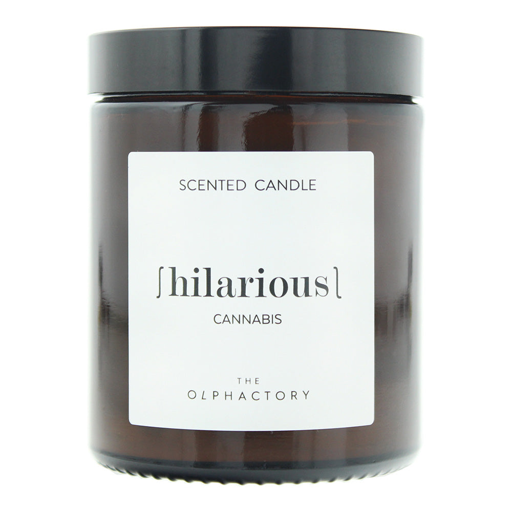 The Olphactory Hilarious Cannabis Scented Candle 135g