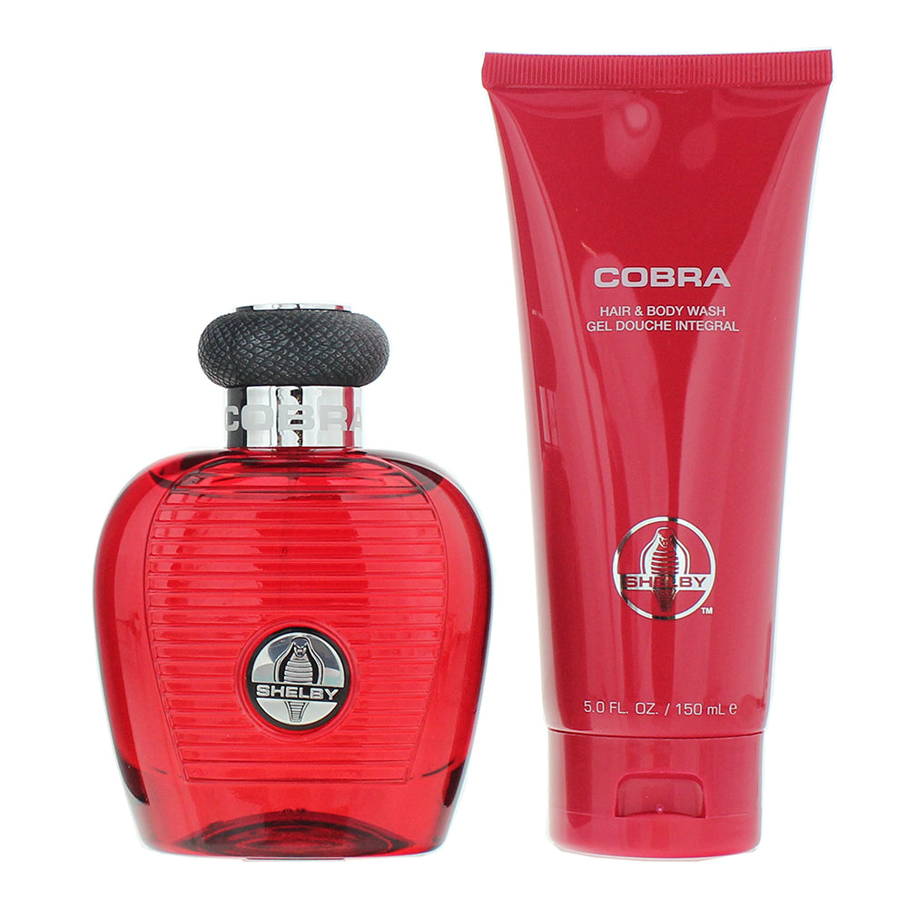 Carroll Shelby Red Cobra 2 Piece Gift Set: EDT 100ml - HBW 150ml - Product