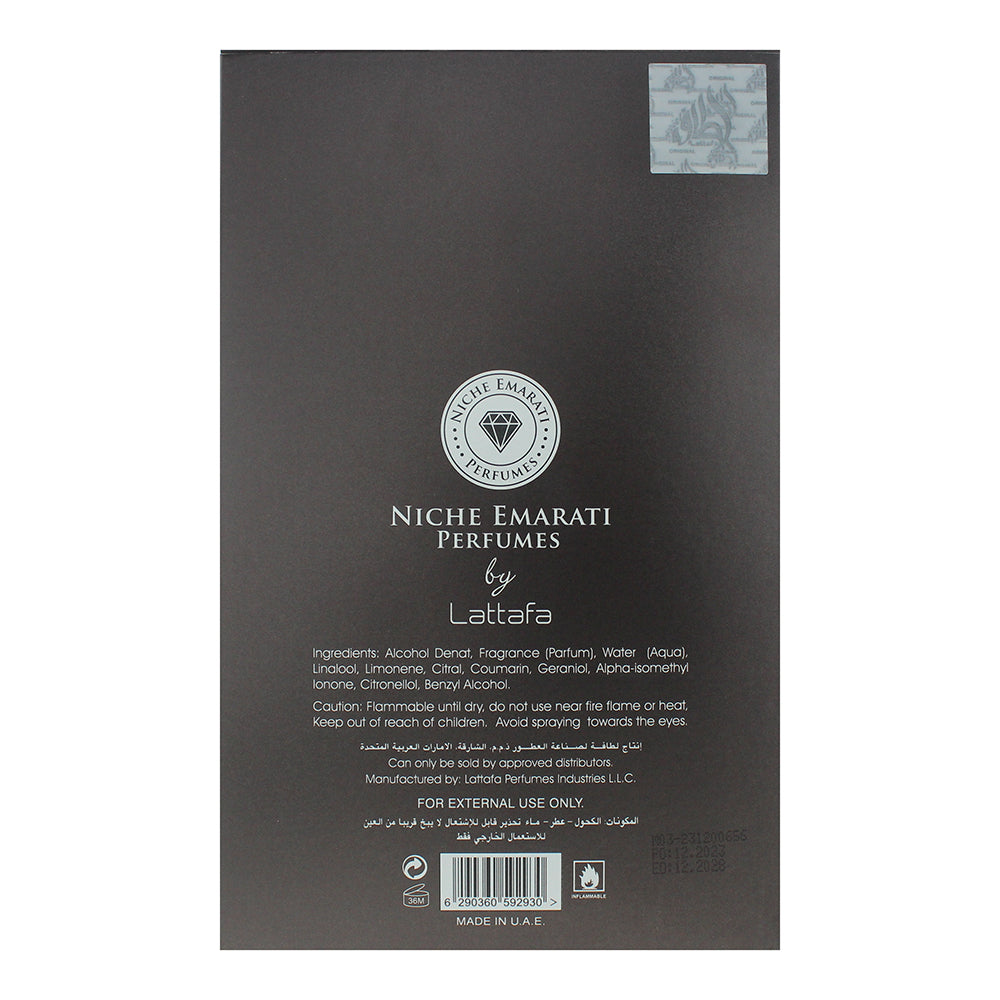 Lattafa Niche Emarati Hayaam Eau de Parfum 100ml
