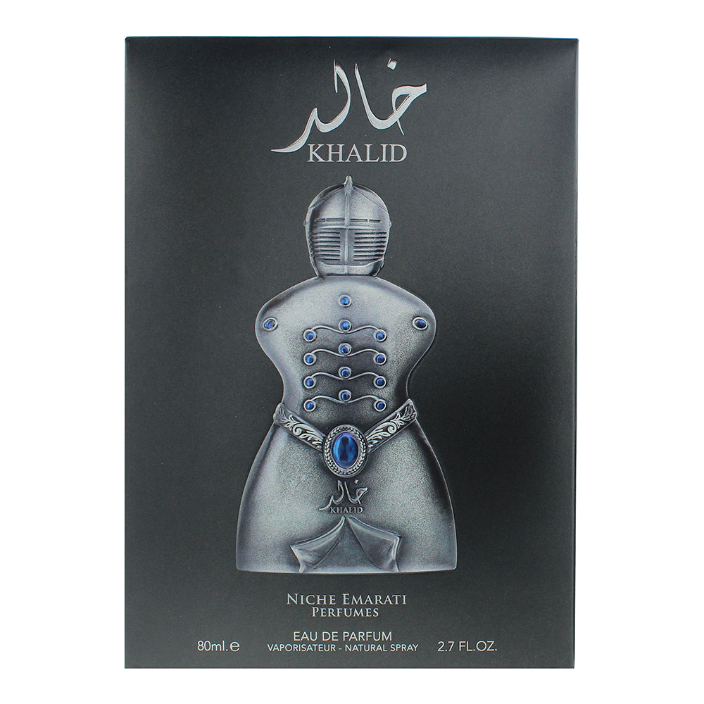 Lattafa Niche Emarati Khalid Eau de Parfum 80ml - Box