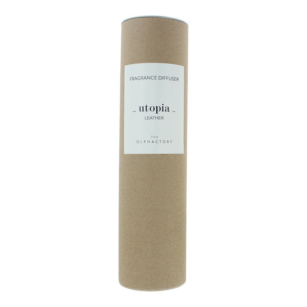 The Olphactory Utopia Leather Reed Diffuser 250ml - Box