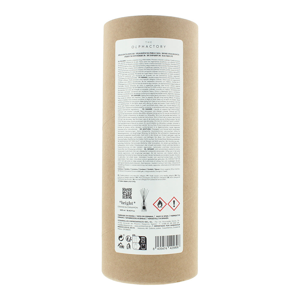 The Olphactory Bright Orange & Cinnamon Diffuser 500ml