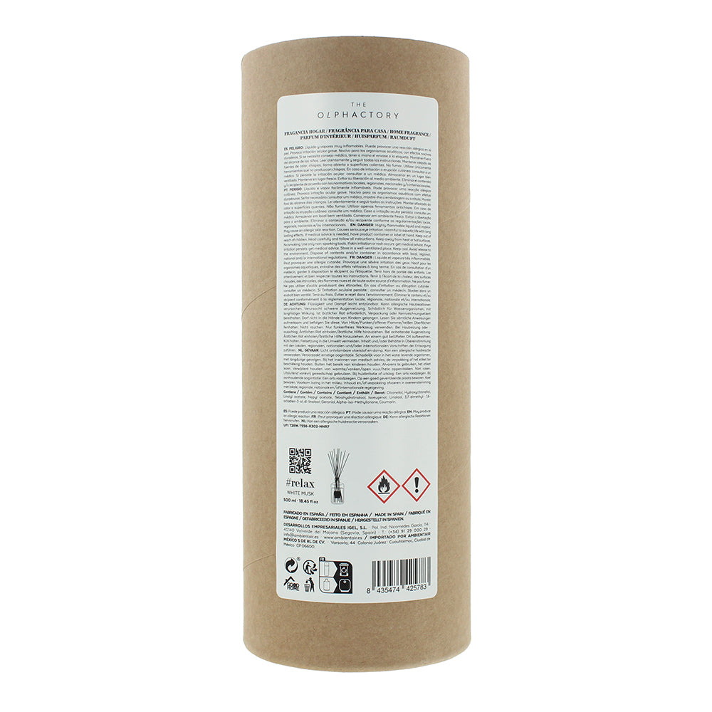 The Olphactory Relax White Musk Diffuser 500ml