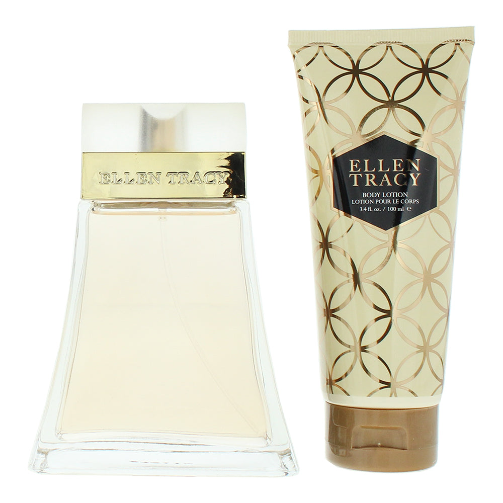Ellen Tracy Classic Photobox 2 Piece Gift Set: Eau de Parfum 100ml - Body Lotion - Product