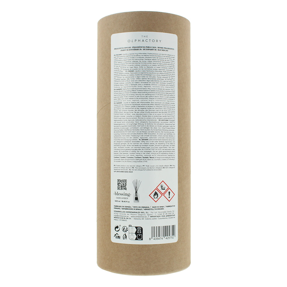 The Olphactory Blessing Dark Amber Diffuser 500ml