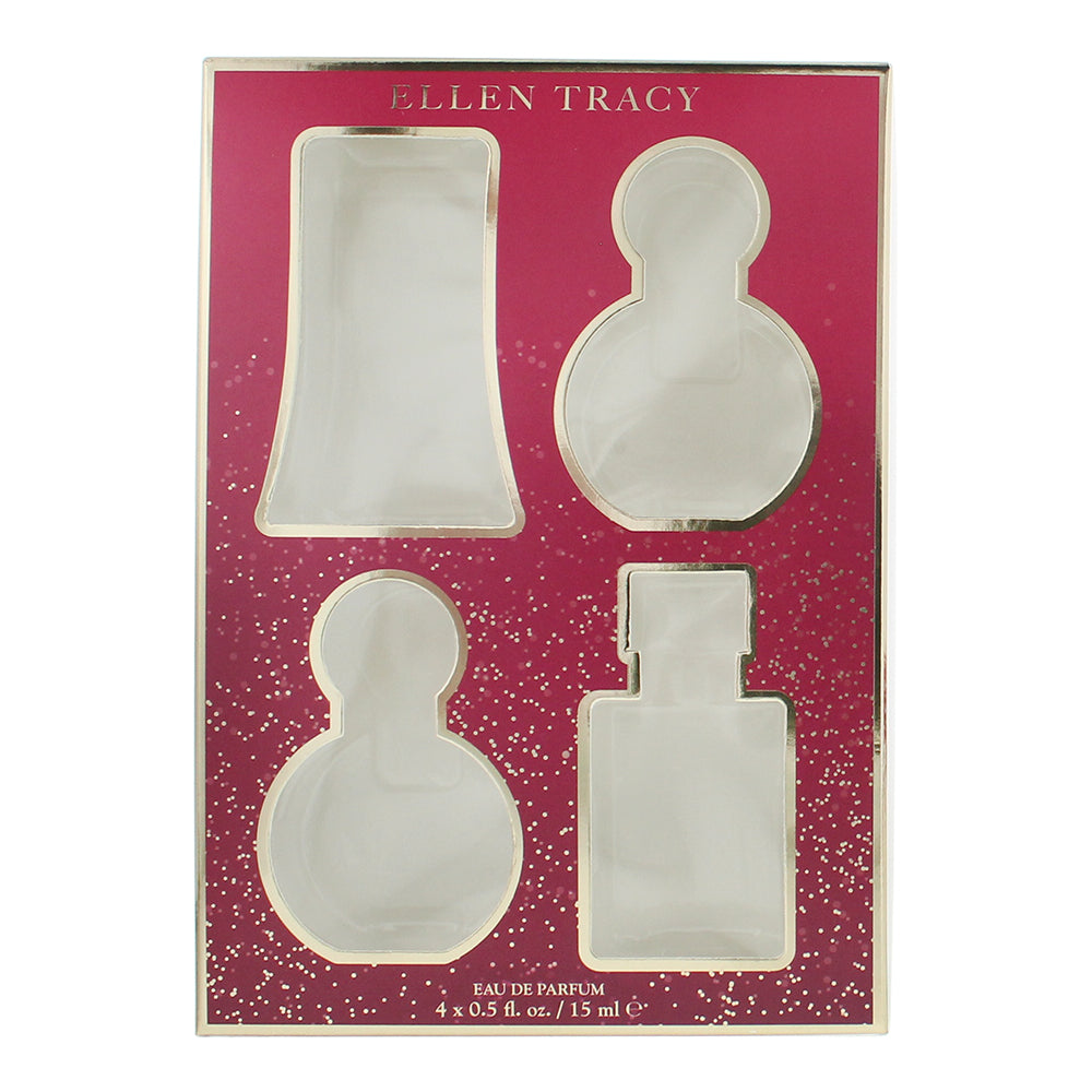 Ellen Tracy Classic Signature Coffret 4 Piece Gift Set: Eau de Parfum 4 x 15ml - Box