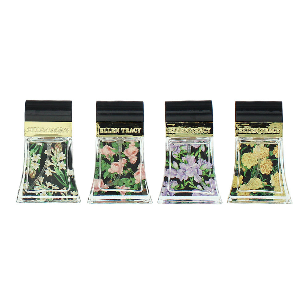 Ellen Tracy Classic Florals Black Coffret 4 Piece Gift Set: Eau de Parfum 4 x 15 - Product