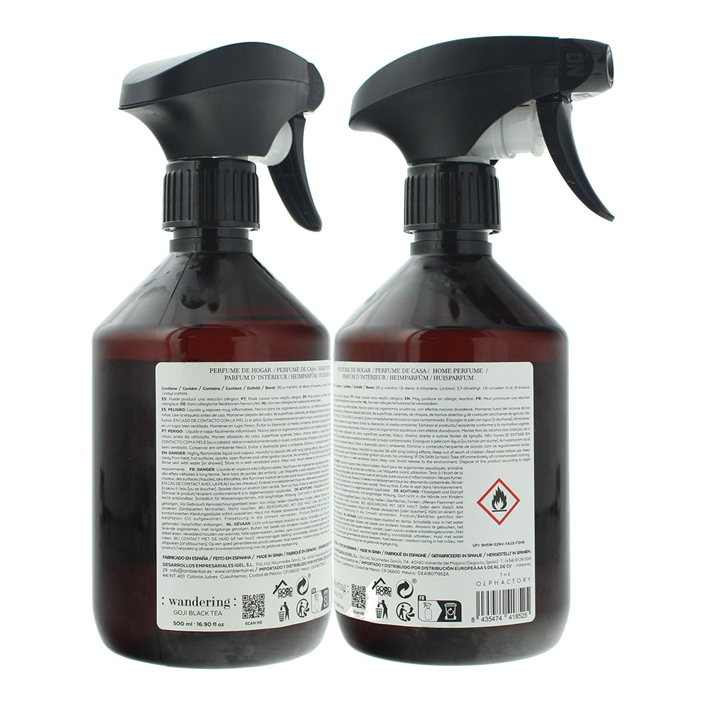 The Olphactory Wandering Goji Black Tea Home Spray 500ml