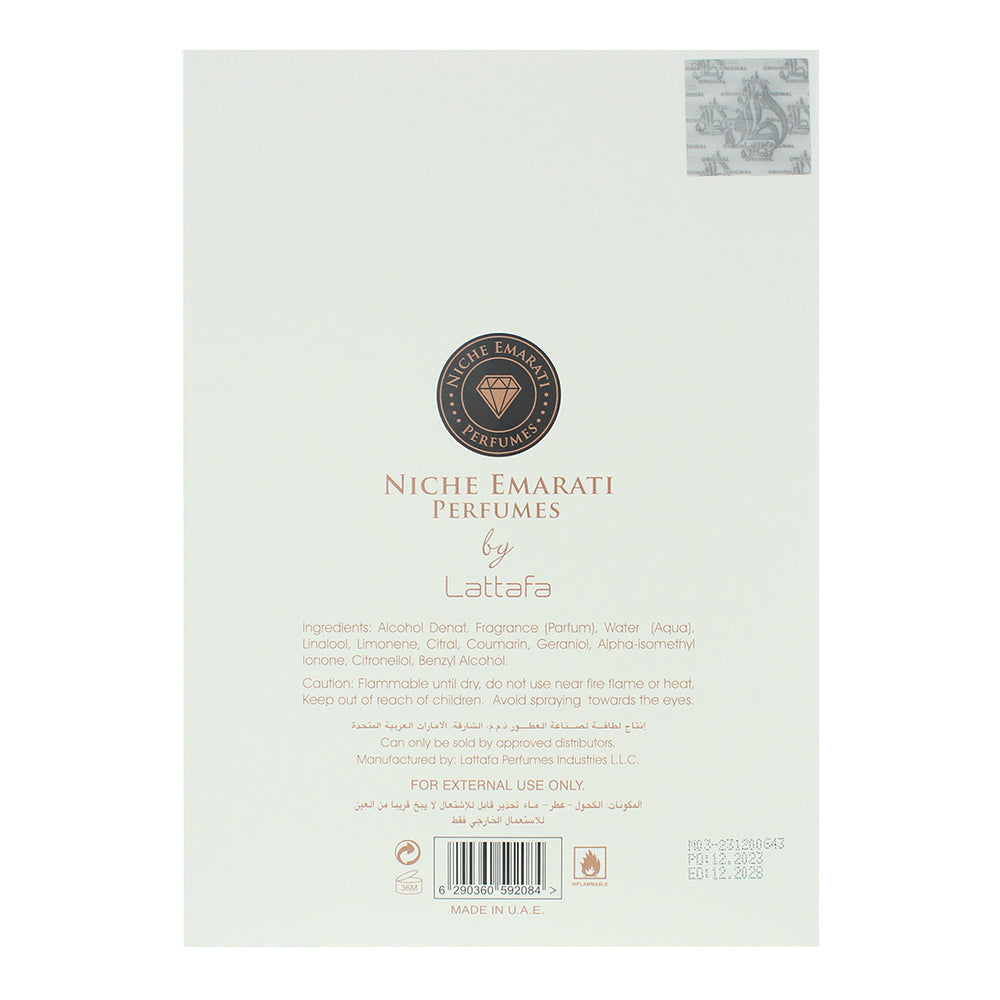 Lattafa Niche Emarati Toleen Eau de Parfum 80ml