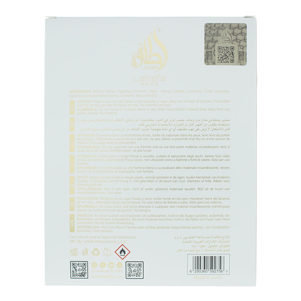 Lattafa Pride Kashan Eau de Parfum 100ml