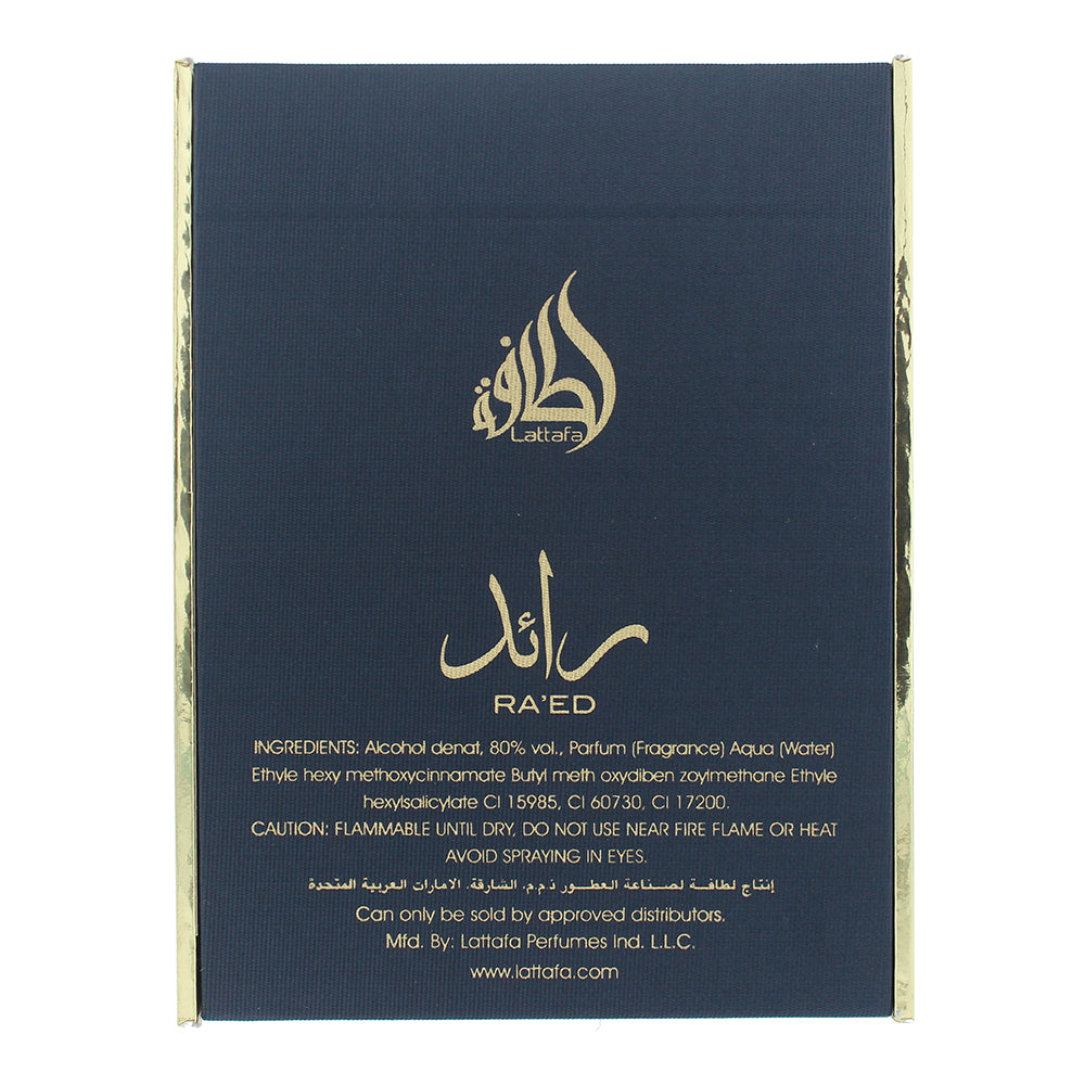 Lattafa Ra'ed Gold Eau de Parfum 100ml