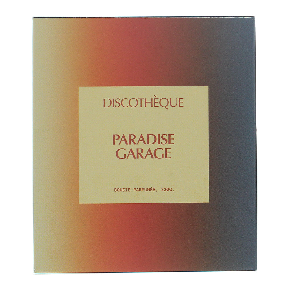 Discotheque Paradise Garage Candle 220g - Box