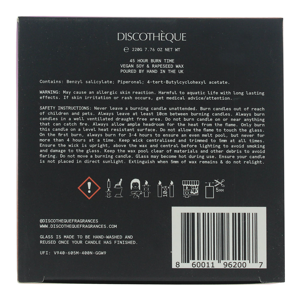 Discotheque Kinky G Candle 220g