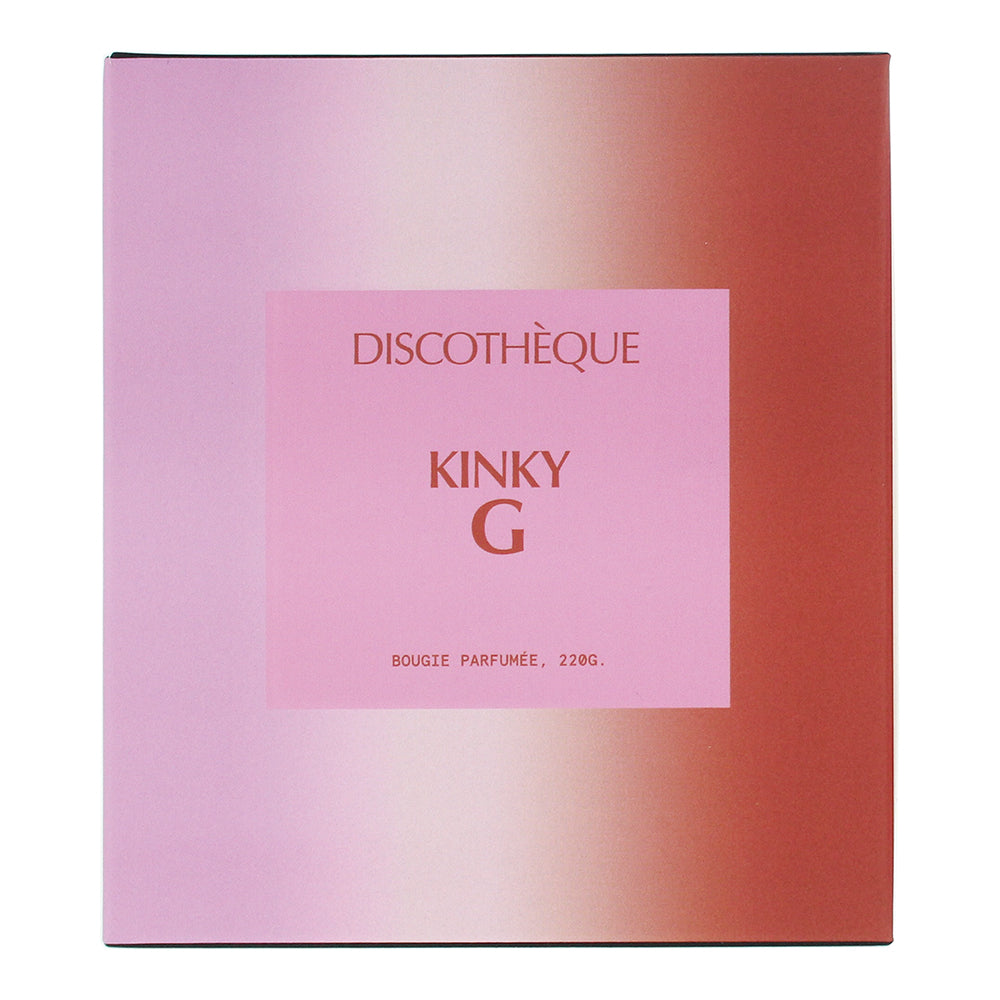 Discotheque Kinky G Candle 220g - Box