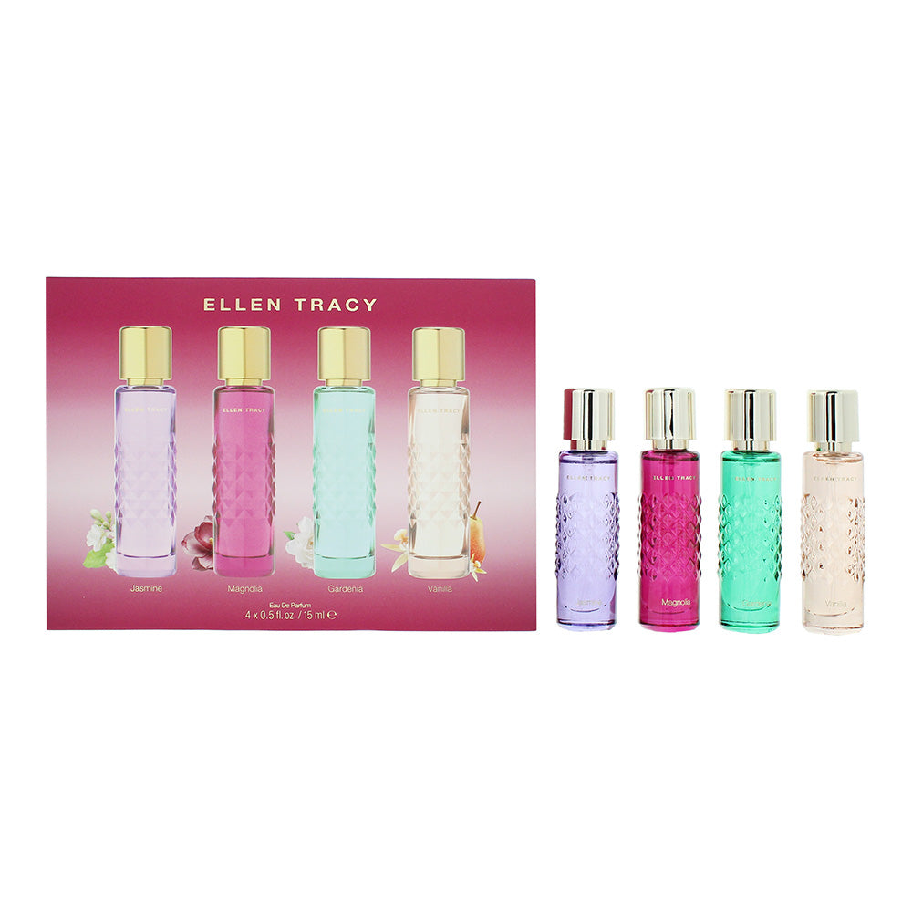 Ellen Tracy Quilted Replica Coffret 4 Piece Gift Set: Eau de Parfum 4 x 15ml