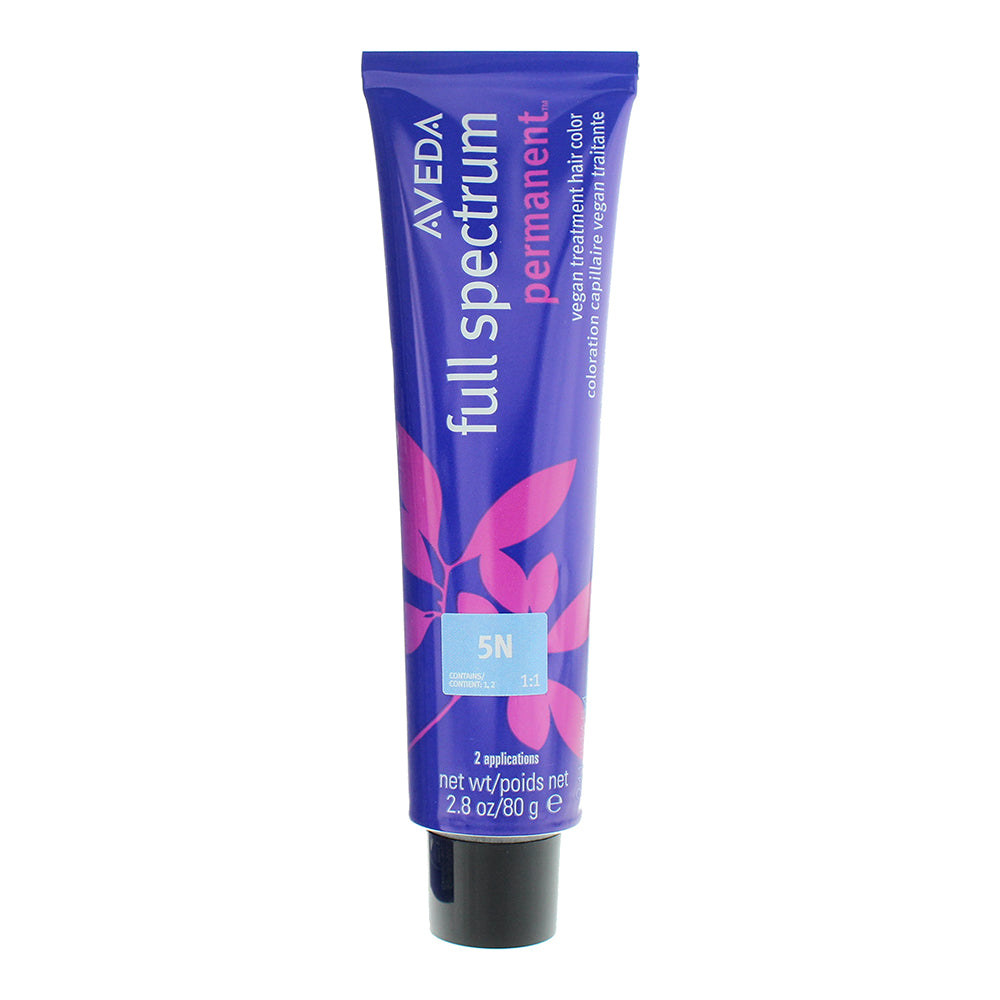 Aveda Full Spectrum Permanent 5N Hair Colour 80g - For Professional Use Only Not - Product
