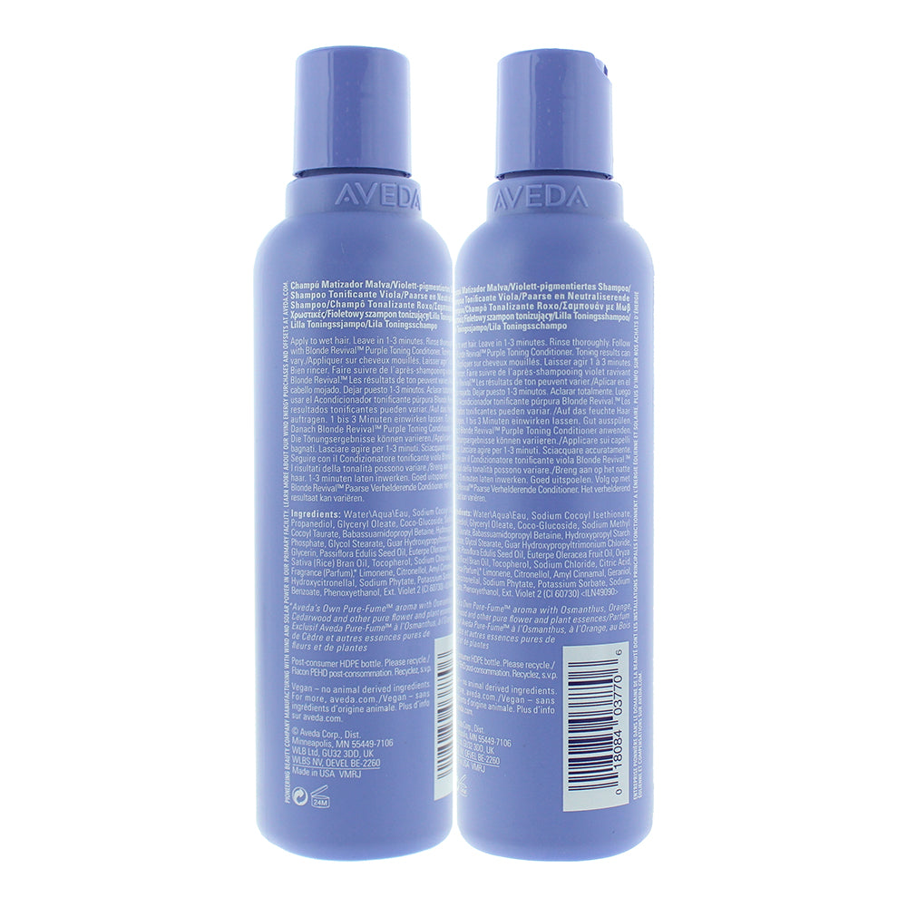 Aveda Blonde Revival Purple Toning  Shampoo 250ml