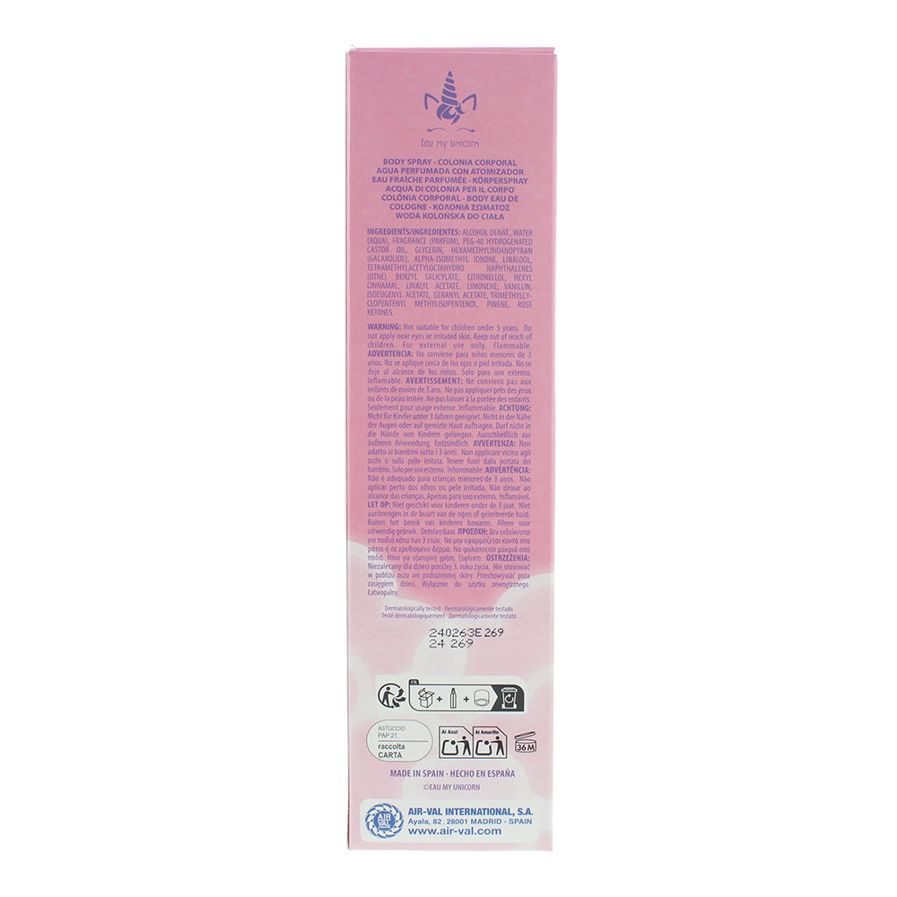 Disney Eau My Unicorn Body Spray 200ml