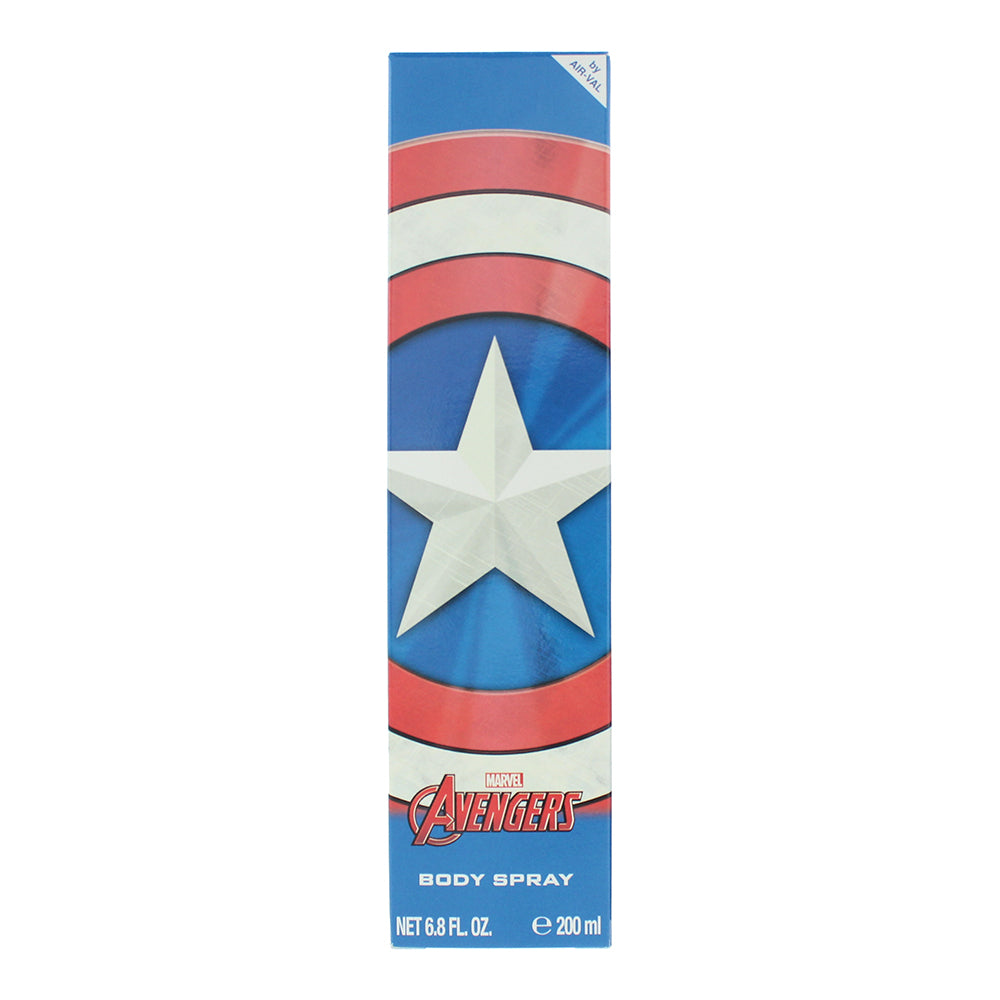 Marvel Captain America Body Spray 200ml - Box