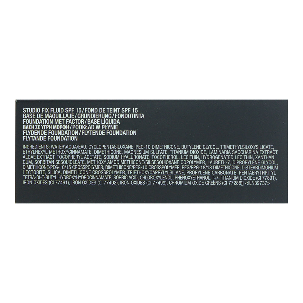 MAC Studio Fix Fluid SPF 15 NC37 Foundation 30ml