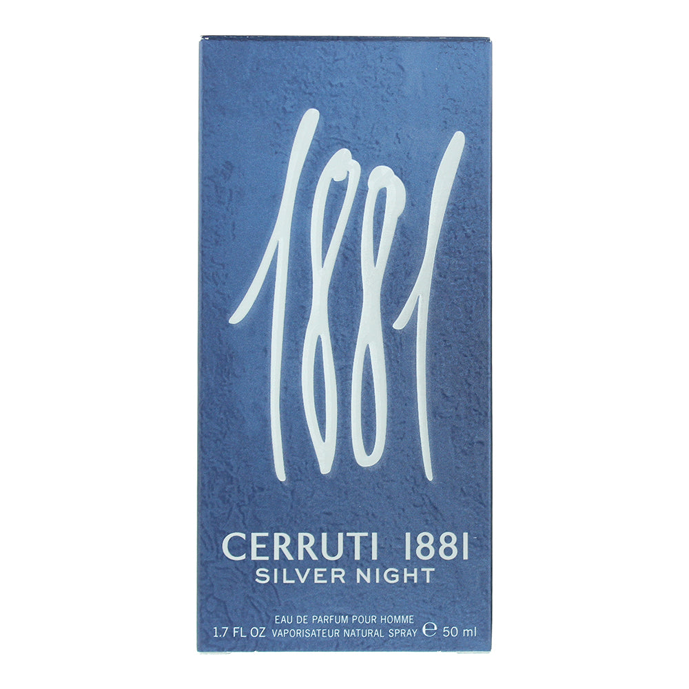 Cerruti 1881 Silver Night Eau de Parfum 50ml - Box