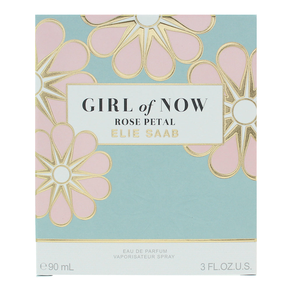 Elie Saab Girl Of Now Rose Petal Eau de Parfum 90ml - Box