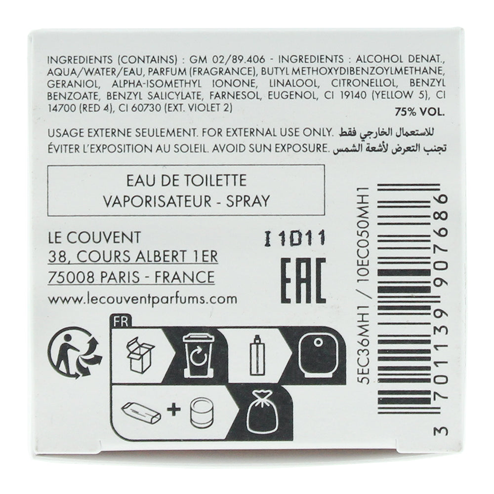 Le Couvent Des Minimes Botanique Absolue Aqua Mahana Eau de Toilette 50ml