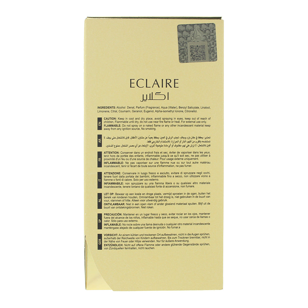 Lattafa Eclaire Banoffi Eau de Parfum 100ml