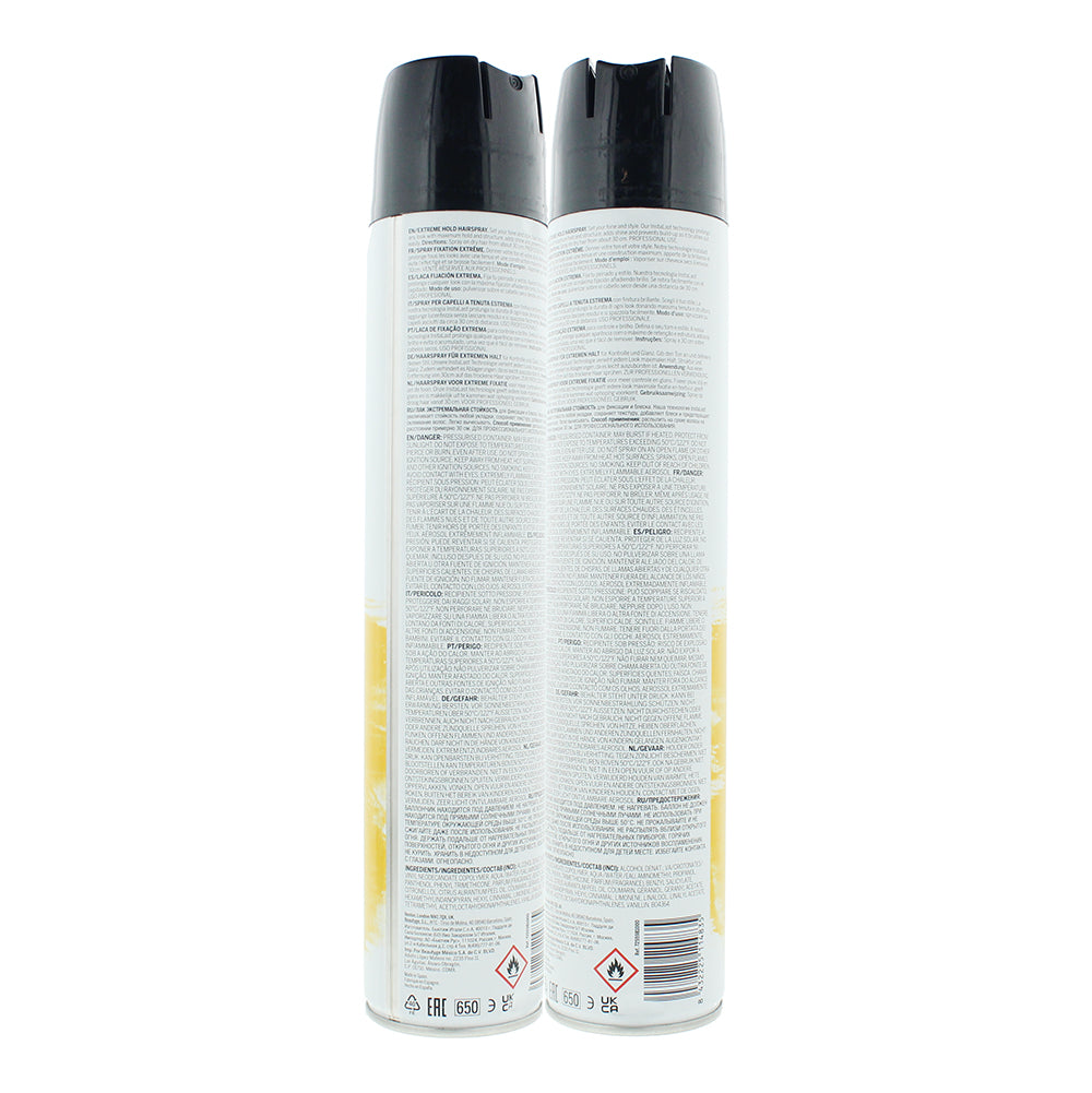 Revlon Proyou The Setter Extreme Hold Hair Spray 500ml - Ingredients