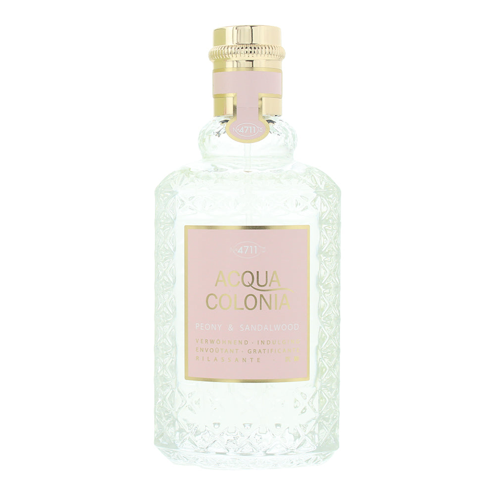 4711 Acqua Colonia Peony & Sandalwood Eau de Cologne 100ml - Product