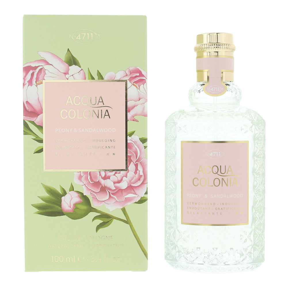 4711 Acqua Colonia Peony & Sandalwood Eau de Cologne 100ml