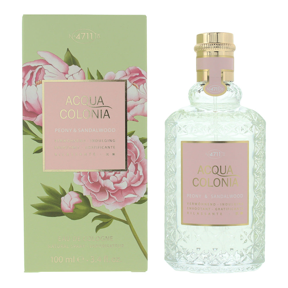 4711 Acqua Colonia Peony & Sandalwood Eau de Cologne 100ml