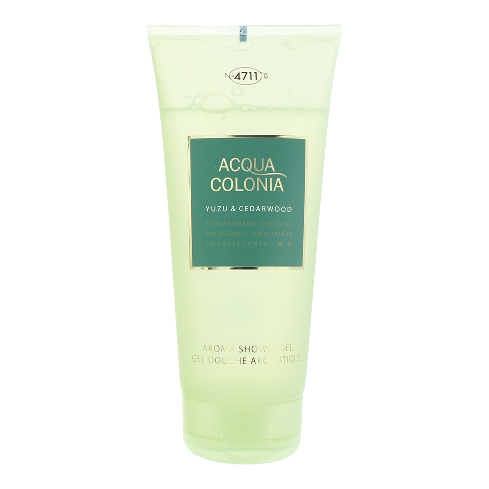 4711 Acqua Colonia Yuzu & Cedarwood Shower Gel 200ml - Product