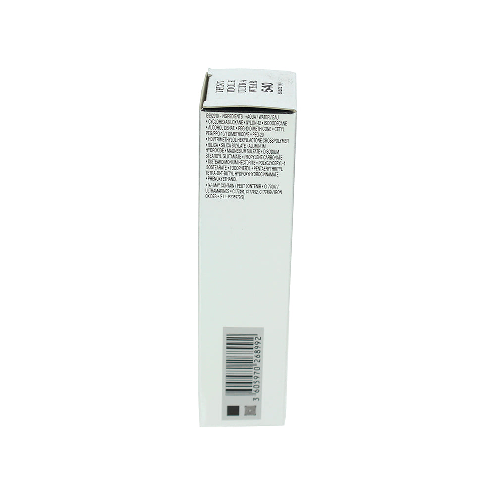 Lancôme Teint Idole Ultra 24H 540 Suede W Foundation 30ml - Ingredients
