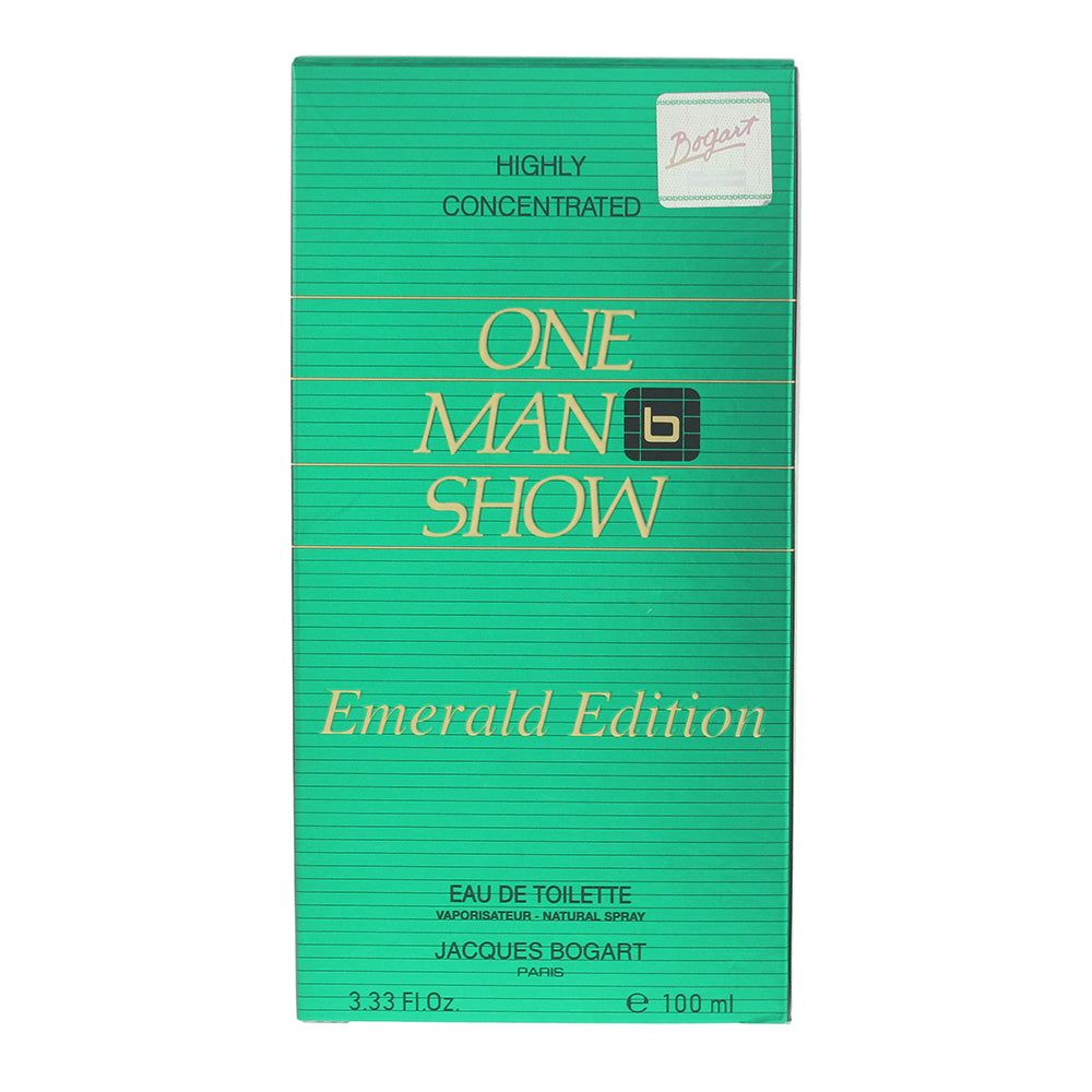 Jacques Bogart One Man Show Emerald Edition Eau de Toilette 100ml - Box