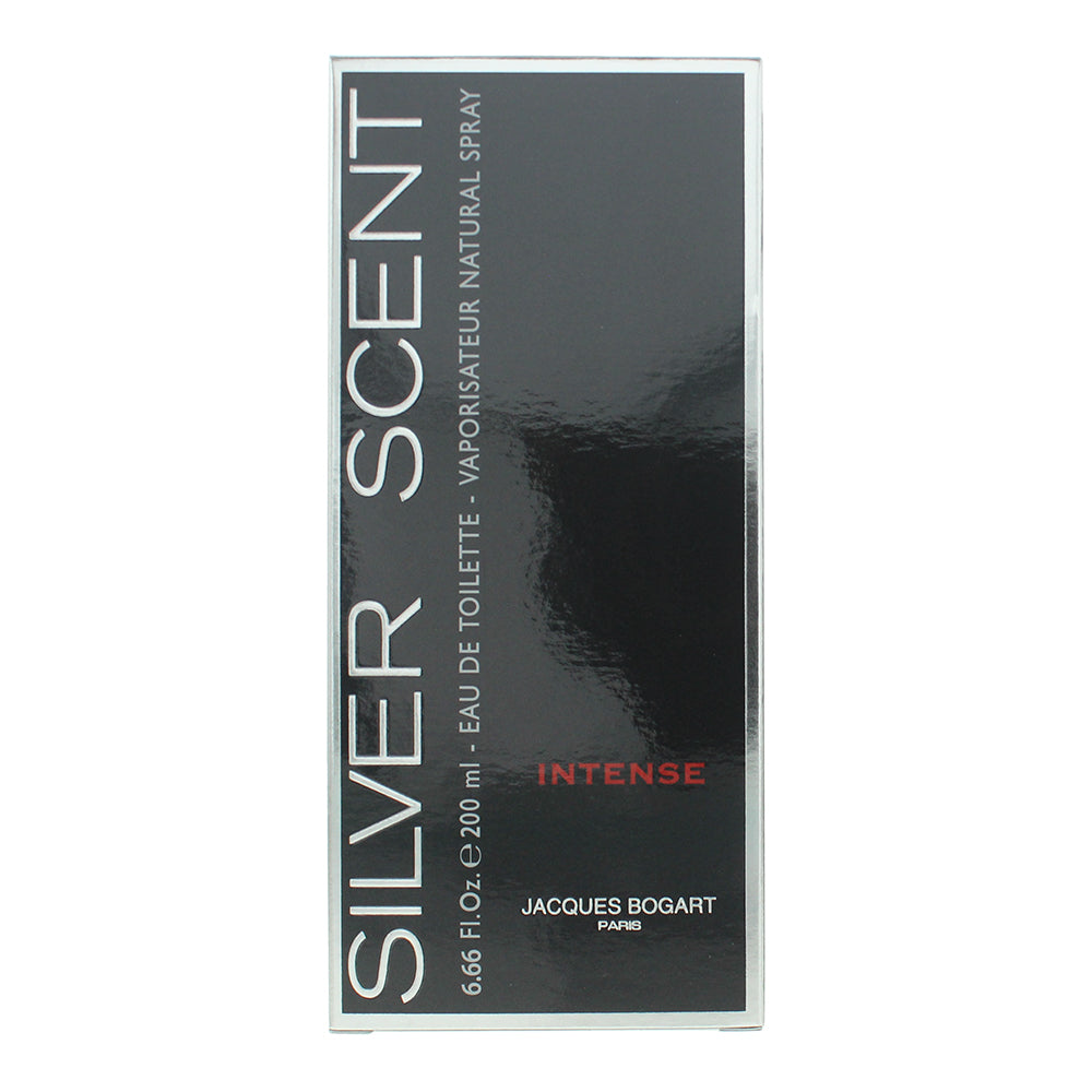 Jacques Bogart Silver Scent Intense Eau de Toilette 200ml - Box