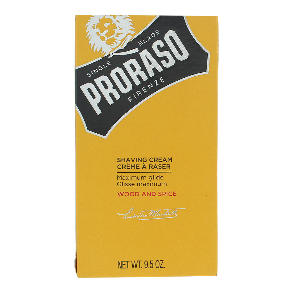 Proraso Wood And Spice Shaving Cream 275ml - Box